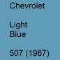 Preview: Chevrolet, Light Blue, 507 (1967).